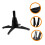 Clarinet and Oboe Stand with Stable Support, Foldable Design, Quick Assembly for Musicians 2