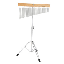 36 Tone Bar Wind Chimes with Stand and Stick, Clear 36Tone Sound Metal Percussion Chimes for Performance