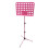 Adjustable Music Stand with Foldable Portable Design Pink DualUse Floor and Desktop 1