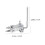 Drum Clamp Sturdy Alloy Holder for Secure Drum Mounting and Easy Angle Adjustment 2