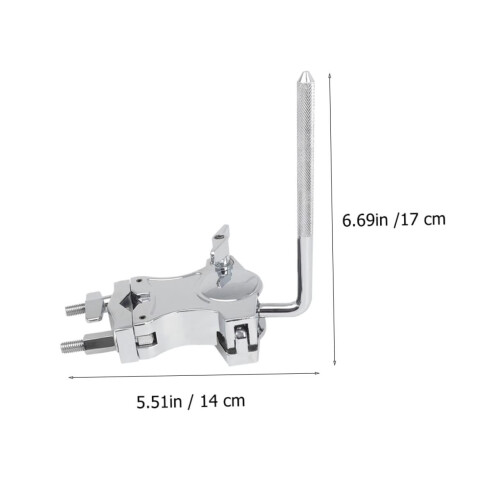 Drum Clamp Sturdy Alloy Holder for Secure Drum Mounting and Easy Angle Adjustment 1