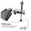 Drum Clamp Sturdy Alloy Holder for Secure Drum Mounting and Easy Angle Adjustment 5