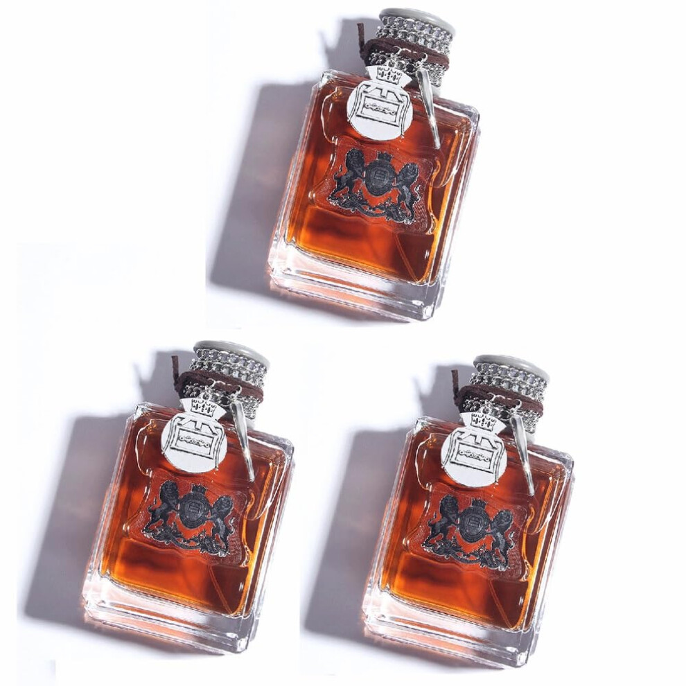 Orange Men's Pheromone Cologne For Attraction, Longlasting Woody Citrus Scent, 3 Count Pack
