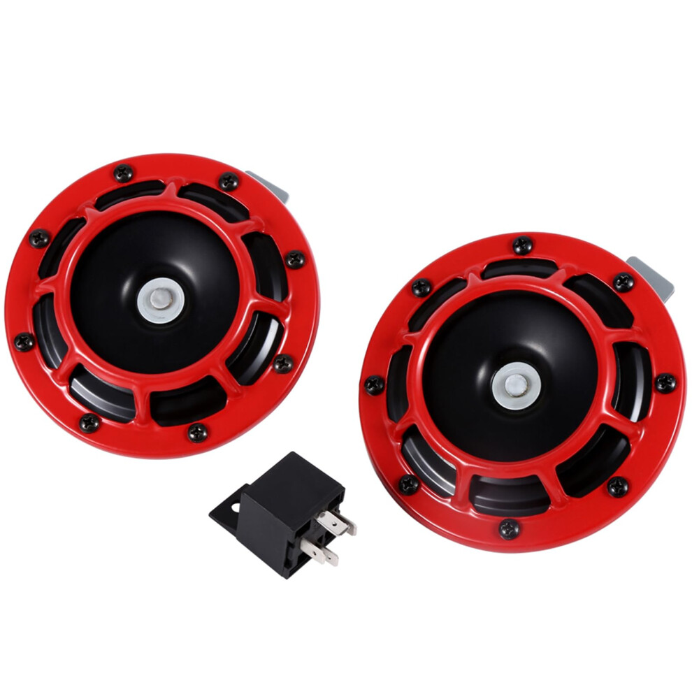 12V Dual Tone Car Horn Loud Compact Design For Cars Trucks Motorcycles With Easy Mounting 9070919799754