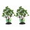 2Pièces Plantes Simulation Pour Terrarium Aquarium 1