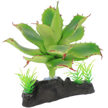4Pièces Plantes Décoratives Vertes Pour Terrarium Reptile DIY Stable