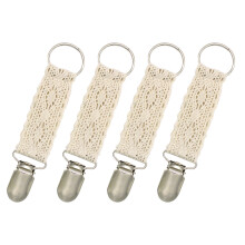 8Pièces Clips Décoratifs Beige Pour Sac Et Chapeau Multifuntion Voyage