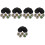 100Pièces Stickers Enfants PVC Durable Variées 6