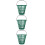 3Pièces Ball Basket Vert, Seau Portable Pour De Golf 3