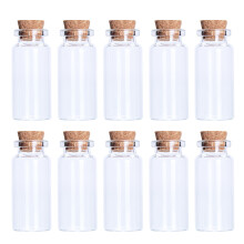 120Pièces Mini Bouteilles En Verre Bouchon Pour Décoration DIY