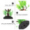 2Pièces Plantes Simulation Pour Terrarium Aquarium 9