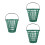 3Pièces Ball Basket Vert, Seau Portable Pour De Golf 7