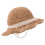 3Pièces Chapeaux Tressée Style Estival 2