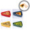 4Pièces Boîte Silicone Multifonction Pour Pizza Pâtisseries 9