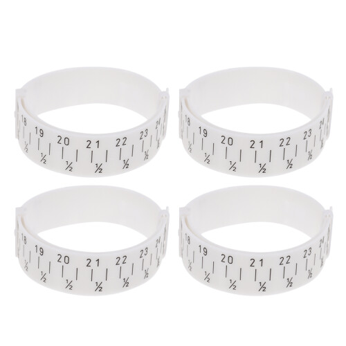 12Pièces Bracelet Mesure Cercle Pour Poignets