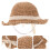 3Pièces Chapeaux Tressée Style Estival 11