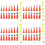 4Ensembles Kit De Pistolets À Joint En Acier Inoxydable Rouge Durable 7