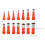 4Ensembles Kit De Pistolets À Joint En Acier Inoxydable Rouge Durable 11