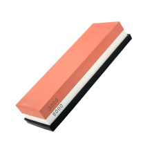 2Pièces Pierre Abrasive Double-Face Corindon Aiguisage Rapide