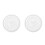 2Pièces Plaques Cache Plafonnier En PVC PU Pour Déco Intérieure 5