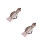 2Pièces Bonnet Et Écharpe Rose Tricoté 4