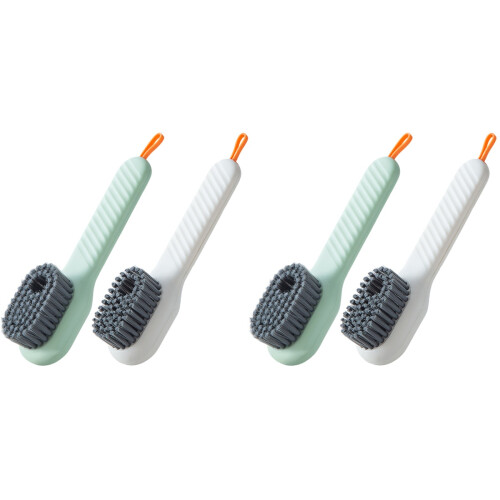 4Pièces Brosse À Sneakers Distributeur Et Portable 1