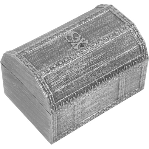 3Pièces Boîtes Pirates Argent Accessoires Pirate