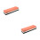 2Pièces Pierre Abrasive Double-Face Corindon Aiguisage Rapide 5