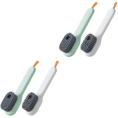 4Pièces Brosse À Sneakers Distributeur Et Portable 2