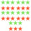 30Pièces Points Marqueurs Étoile PVC Pour Repérage Sol 9