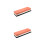 2Pièces Pierre Abrasive Double-Face Corindon Aiguisage Rapide 10