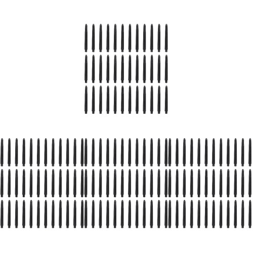 400Pièces Plastiques Noires Fléchettes, Usage , 2Ba 1