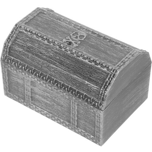 3Pièces Boîtes Pirates Argent Accessoires Pirate 2