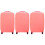 3Pièces Couvre Bagage Rose Anti- Housse Élastique 4