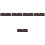 5Pièces Étuis Transport Harmonica Noir Compact Protection Anti-Chocs 4