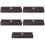 5Pièces Étuis Transport Harmonica Noir Compact Protection Anti-Chocs 7