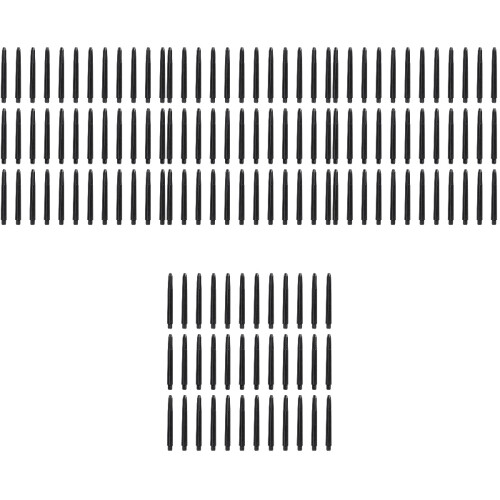 400Pièces Plastiques Noires Fléchettes, Usage , 2Ba 2