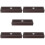 5Pièces Étuis Transport Harmonica Noir Compact Protection Anti-Chocs 8