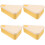 4Pièces Boîte Silicone Multifonction Pour Pizza Pâtisseries 4
