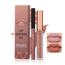 Liquid Lipstick and Lip Liner Set, Waterproof Matte Kit, Bold Full Coverage Color, Long Lasting