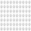 200Pièces Fer Argentées Pour Accessoires 1