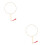 2Pièces Éventails Créatifs Bois Multicolores Pour Activités Manuelles 6