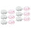 12Pièces Bonnet De Douche Femme Design Mode 2
