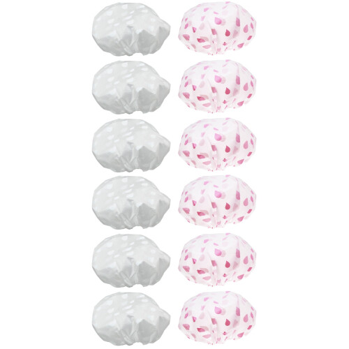 12Pièces Bonnet De Douche Femme Design Mode 2