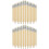 100Pièces Crayons Khaki Courts Enfants Bois Effaçables Usage 5
