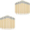 100Pièces Crayons Khaki Courts Enfants Bois Effaçables Usage 3