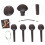2Ensembles Ensemble Accessoires Violon Ébène Texture Bois Élégante 9