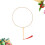 2Pièces Éventails Créatifs Bois Multicolores Pour Activités Manuelles 8
