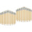 100Pièces Crayons Khaki Courts Enfants Bois Effaçables Usage 4