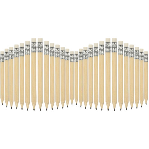 100Pièces Crayons Khaki Courts Enfants Bois Effaçables Usage 1